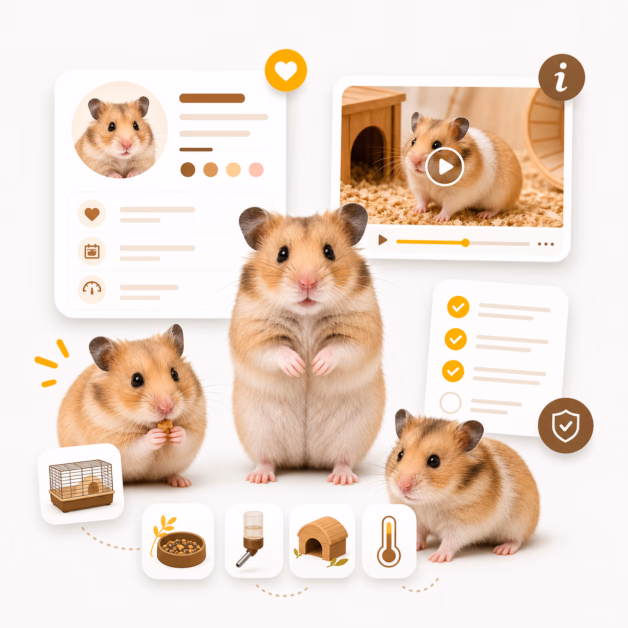 Care adopsi hamster Hamslisio