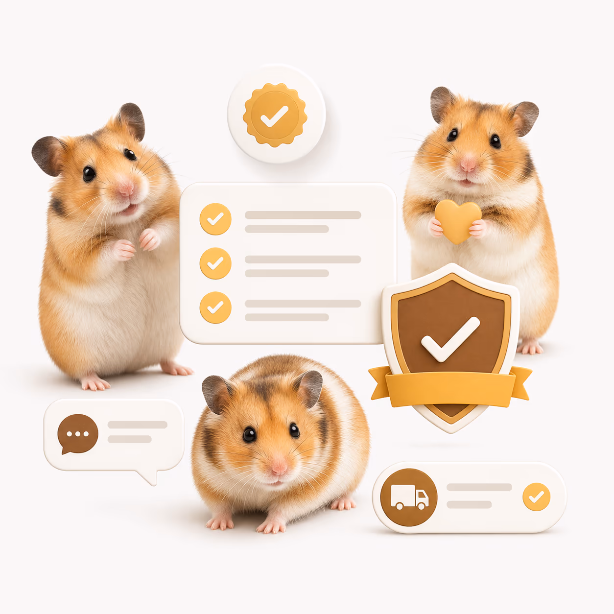 Keunggulan layanan adopsi hamster Hamslisio